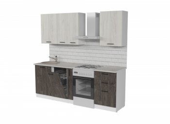 Кухонный гарнитур Сиена стандарт 1600 мм (Герда) в Артёмовском - artyomovskij.mebel-e96.ru