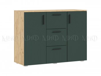 Комод Сильвия, крафт/грин (Миф) в Артёмовском - artyomovskij.mebel-e96.ru
