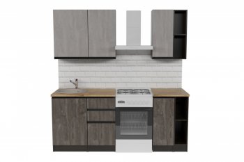 Кухонный гарнитур Симфония медиум 1400 мм (Герда) в Артёмовском - artyomovskij.mebel-e96.ru