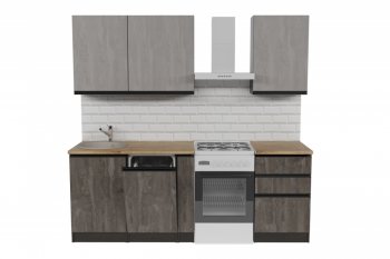 Кухонный гарнитур Симфония стандарт 1600 мм (Герда) в Артёмовском - artyomovskij.mebel-e96.ru