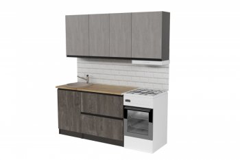 Кухонный гарнитур Симфония макси 1800 мм (Герда) в Артёмовском - artyomovskij.mebel-e96.ru