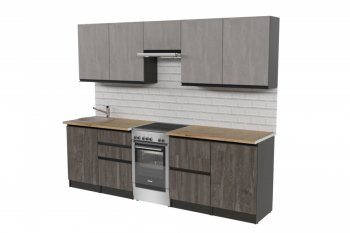 Кухонный гарнитур Симфония мега 2500 мм (Герда) в Артёмовском - artyomovskij.mebel-e96.ru