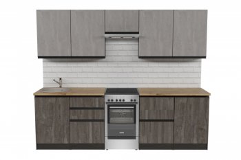 Кухонный гарнитур Симфония мега 2500 мм (Герда) в Артёмовском - artyomovskij.mebel-e96.ru