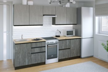 Кухонный гарнитур Симфония мега 2500 мм (Герда) в Артёмовском - artyomovskij.mebel-e96.ru