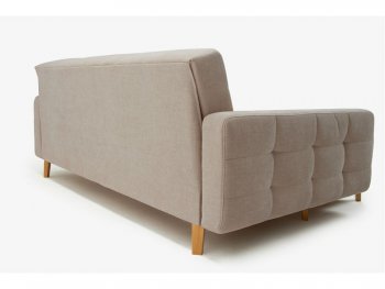 Диван угловой Скандинавия Лайт правый, велюр Мегаполис 15 (бежевый) (Аврора) в Артёмовском - artyomovskij.mebel-e96.ru