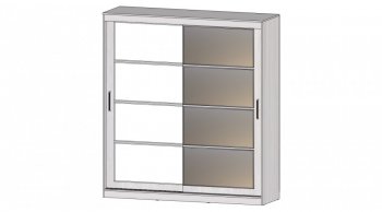 Шкаф-купе 2000 мм Соната Анкор светлый (Лин) в Артёмовском - artyomovskij.mebel-e96.ru