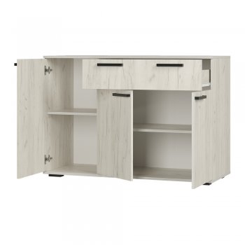 Комод Стандарт 4 NEW крафт белый (БТС) в Артёмовском - artyomovskij.mebel-e96.ru