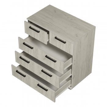 Комод Стандарт №5 NEW крафт белый (БТС) в Артёмовском - artyomovskij.mebel-e96.ru