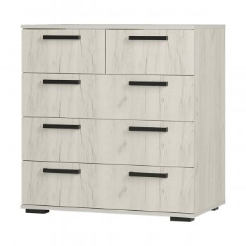 Комод Стандарт №5 NEW крафт белый (БТС) в Артёмовском - artyomovskij.mebel-e96.ru