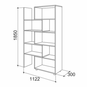 Стеллаж 1 (Мебельсон) в Артёмовском - artyomovskij.mebel-e96.ru