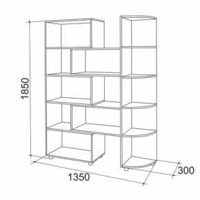 Стеллаж 2 (Мебельсон) в Артёмовском - artyomovskij.mebel-e96.ru