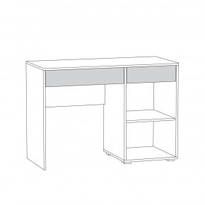 Стол письменный 12.42 Вуди в Артёмовском - artyomovskij.mebel-e96.ru