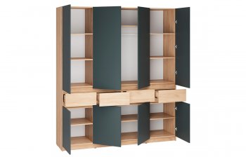 Шкаф 2000 мм Стоуби ШК-2000 графит (ИЦ) в Артёмовском - artyomovskij.mebel-e96.ru