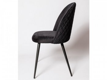 Стул С 820 Черный вельвет (ЦМ) в Артёмовском - artyomovskij.mebel-e96.ru