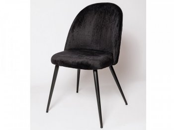 Стул С 820 Черный вельвет (ЦМ) в Артёмовском - artyomovskij.mebel-e96.ru