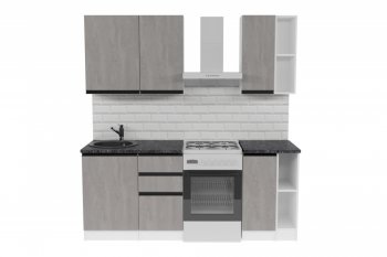 Кухонный гарнитур Сюита медиум 1400 мм (Герда) в Артёмовском - artyomovskij.mebel-e96.ru