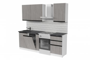 Кухонный гарнитур Сюита стандарт 1600 мм (Герда) в Артёмовском - artyomovskij.mebel-e96.ru