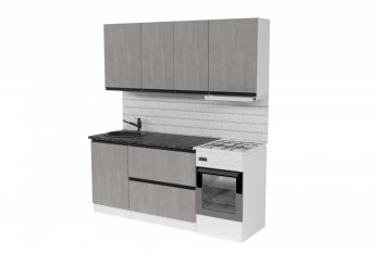 Кухонный гарнитур Сюита макси 1800 мм (Герда) в Артёмовском - artyomovskij.mebel-e96.ru