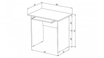 Стол Техно (Лин) в Артёмовском - artyomovskij.mebel-e96.ru