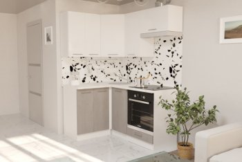 Кухонный гарнитур Терция мега прайм 1200х1600 мм (Герда) в Артёмовском - artyomovskij.mebel-e96.ru