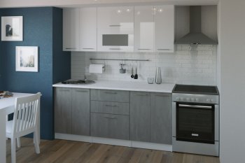 Кухонный гарнитур Терция макси 2 1800 мм (Герда) в Артёмовском - artyomovskij.mebel-e96.ru