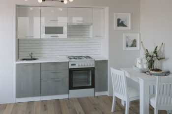 Кухонный гарнитур Терция ультра 2000 мм (Герда) в Артёмовском - artyomovskij.mebel-e96.ru