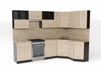 Кухонный гарнитур Томилла оптима 5 2700х1600 мм (Герда) в Артёмовском - artyomovskij.mebel-e96.ru