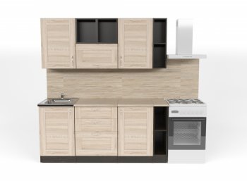 Кухонный гарнитур Томилла макси 4 1800 мм (Герда) в Артёмовском - artyomovskij.mebel-e96.ru