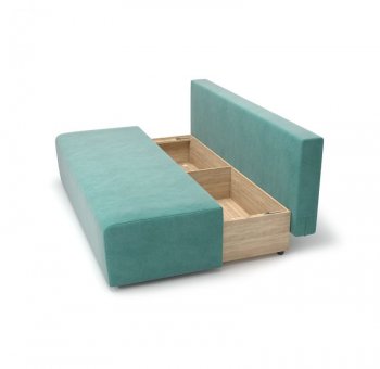 Диван-кровать Твинго (велюр Ультра Минт (голубой)/Вилли минт) (Софт) в Артёмовском - artyomovskij.mebel-e96.ru