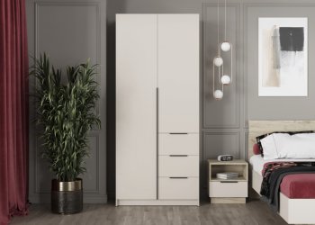 Шкаф 900 мм Вентуро ШК-001 (Стиль) в Артёмовском - artyomovskij.mebel-e96.ru