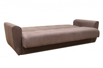 Диван Виктория 5, НПБ, ткань Монако 05 (светло-коричневый) (Хит Диван) в Артёмовском - artyomovskij.mebel-e96.ru