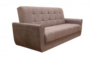 Диван Виктория 5, НПБ, ткань Монако 05 (светло-коричневый) (Хит Диван) в Артёмовском - artyomovskij.mebel-e96.ru