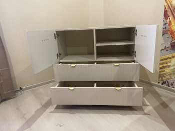 Комод 2дв. 2ящ. Капри (Кураж) в Артёмовском - artyomovskij.mebel-e96.ru