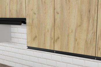 Кухонный гарнитур Янтарь экстра 3000 мм (Герда) в Артёмовском - artyomovskij.mebel-e96.ru