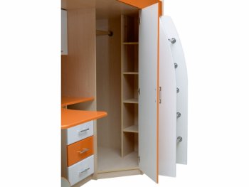 Уголок школьника Юниор-5 (Матрица) в Артёмовском - artyomovskij.mebel-e96.ru