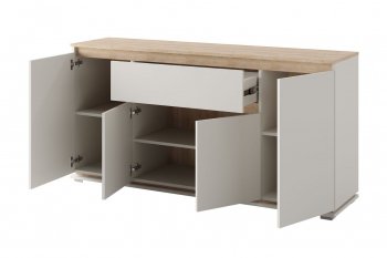 Тумба 4 двери 1 ящик Юта (БМ) в Артёмовском - artyomovskij.mebel-e96.ru