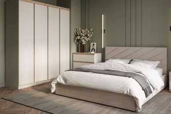 Кровать двуспальная Юта (БМ) в Артёмовском - artyomovskij.mebel-e96.ru