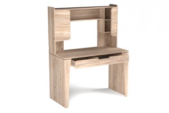 Стол письменный с надстройкой Юта (СБК) в Артёмовском - artyomovskij.mebel-e96.ru
