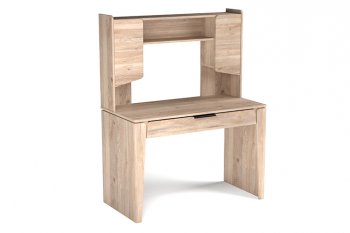 Стол письменный с надстройкой Юта (СБК) в Артёмовском - artyomovskij.mebel-e96.ru | фото